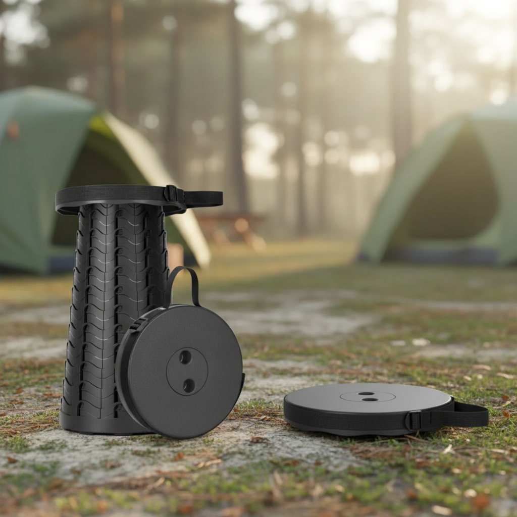 PortaSeat Klappbarer Teleskop-Hocker