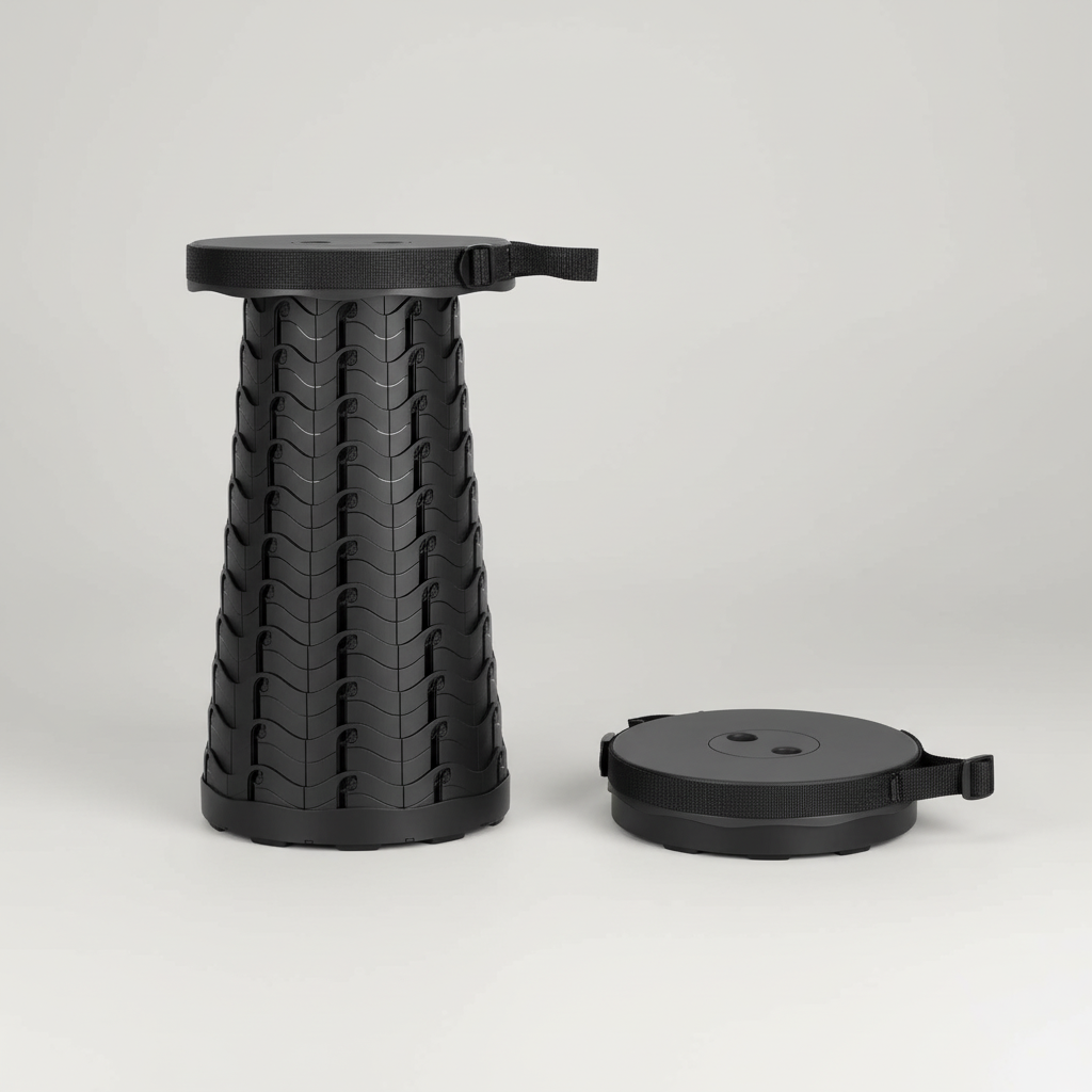 PortaSeat Klappbarer Teleskop-Hocker