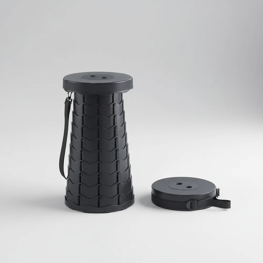 PortaSeat Klappbarer Teleskop-Hocker