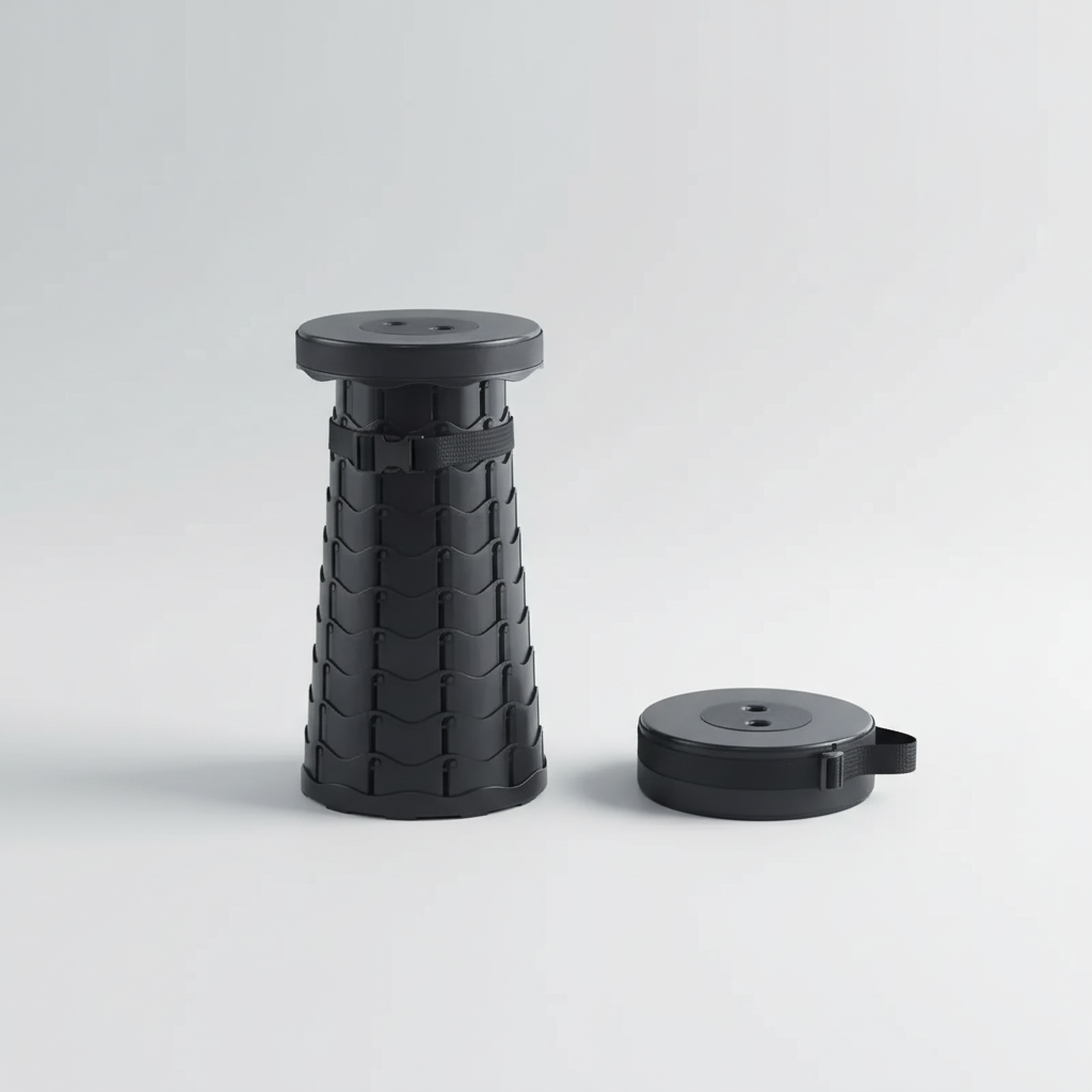PortaSeat Klappbarer Teleskop-Hocker