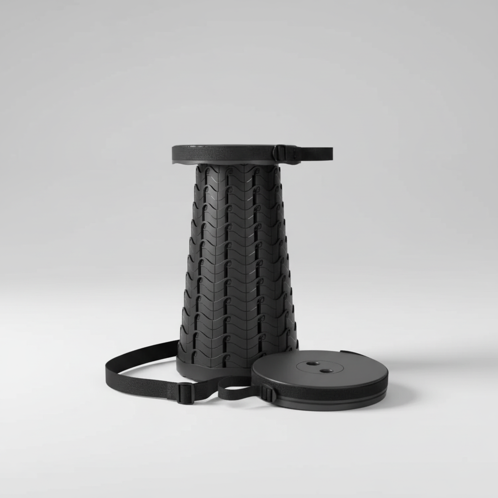 PortaSeat Klappbarer Teleskop-Hocker