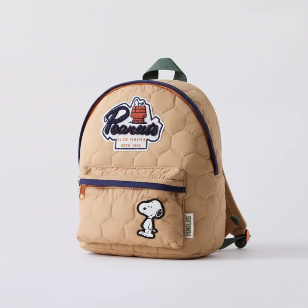 Puffaroo Gesteppter Nylon-Kinderrucksack