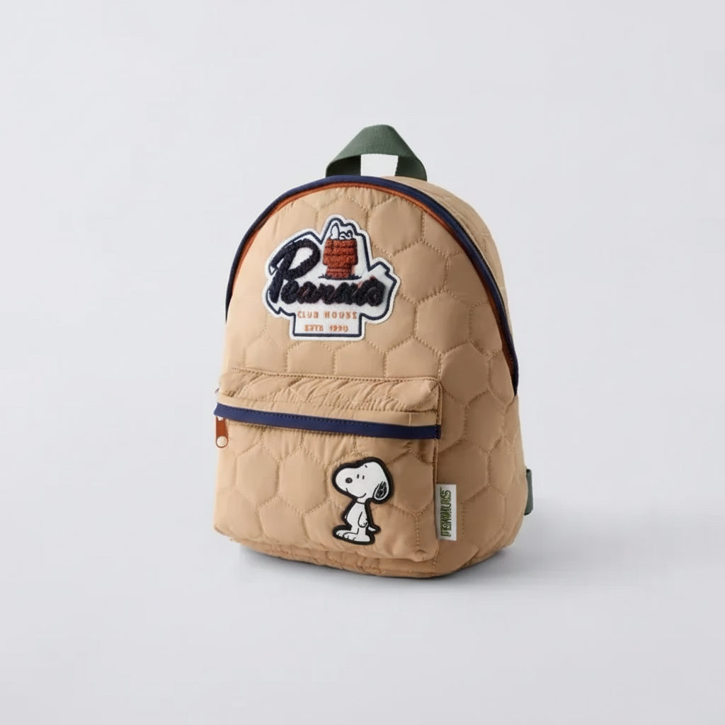 Puffaroo Gesteppter Nylon-Kinderrucksack
