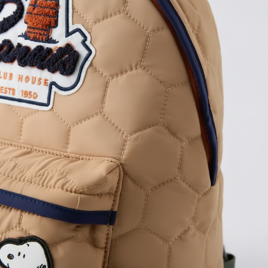 Puffaroo Gesteppter Nylon-Kinderrucksack