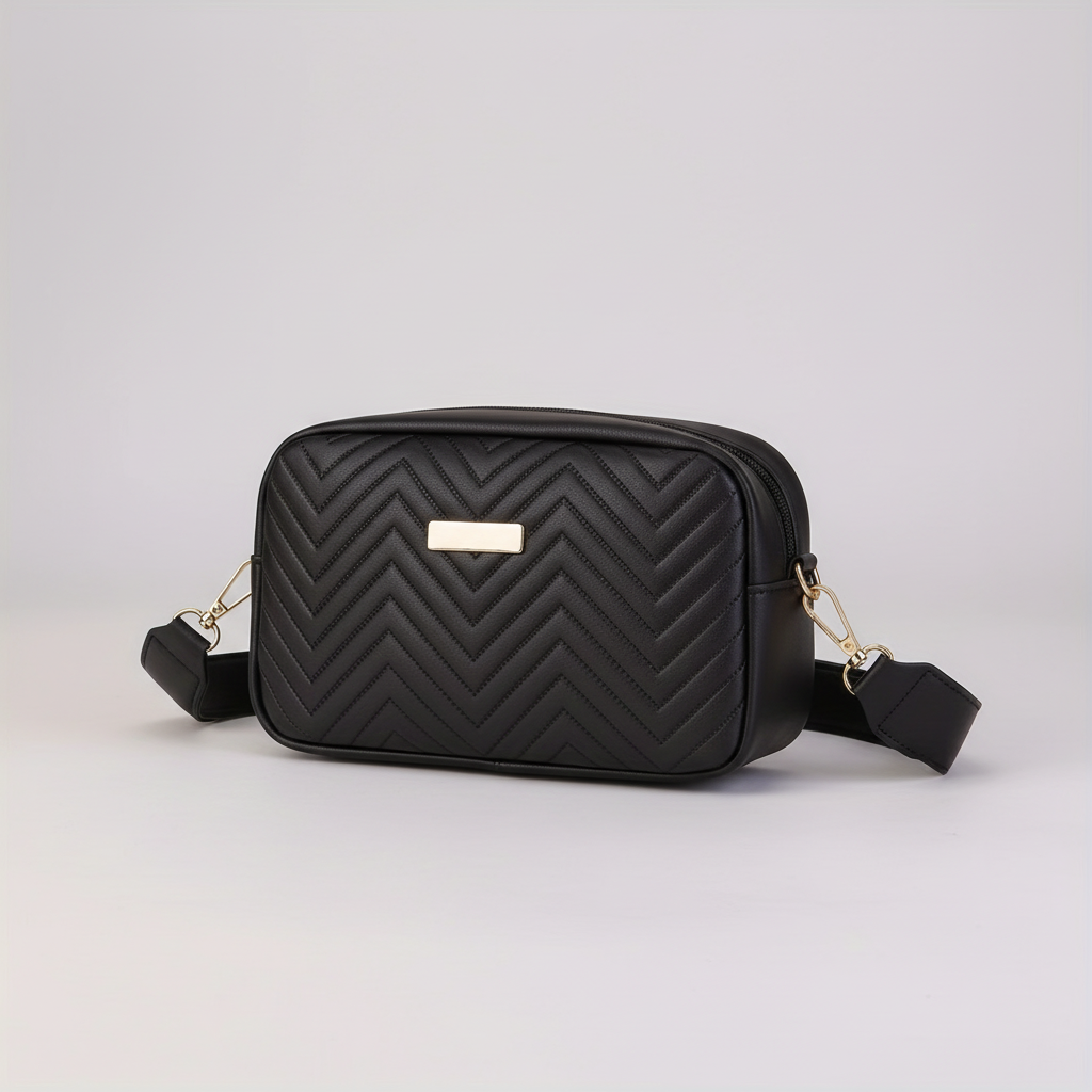 Gesteppte Mini-Crossbody-Tasche