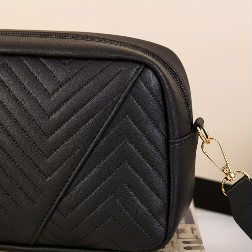 Gesteppte Mini-Crossbody-Tasche