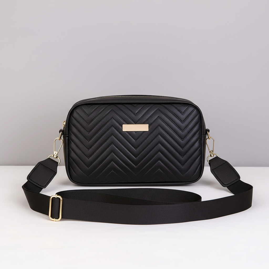 Gesteppte Mini-Crossbody-Tasche
