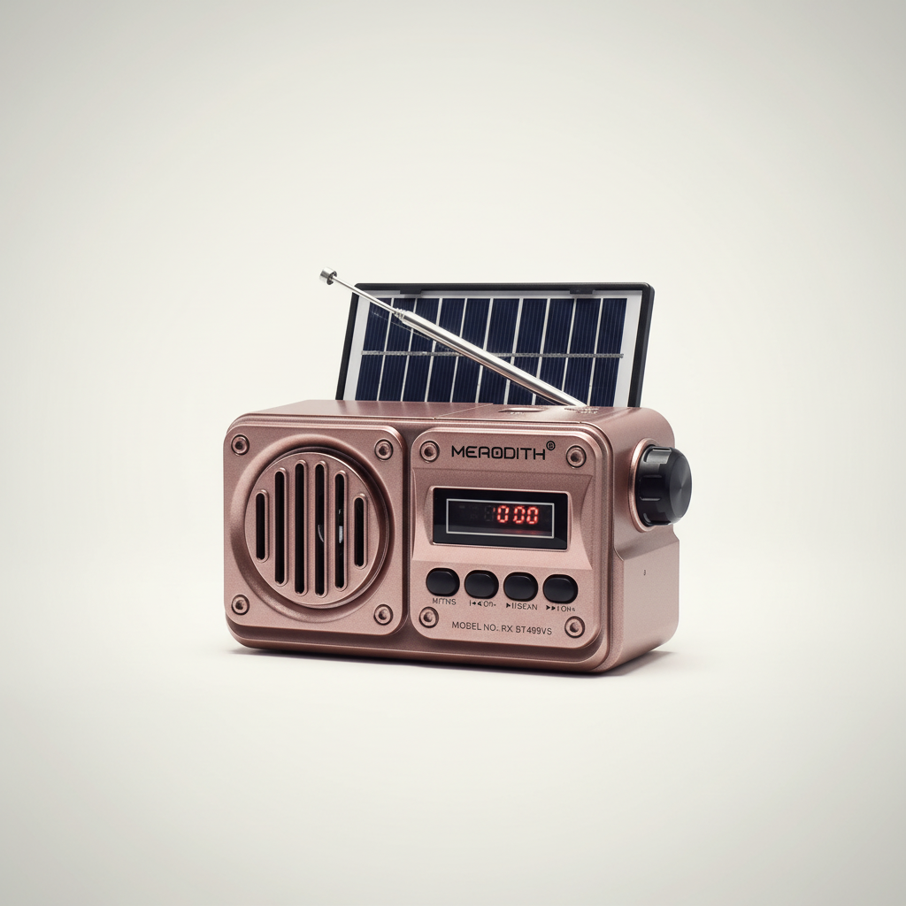Radionex Tragbares Solarradio