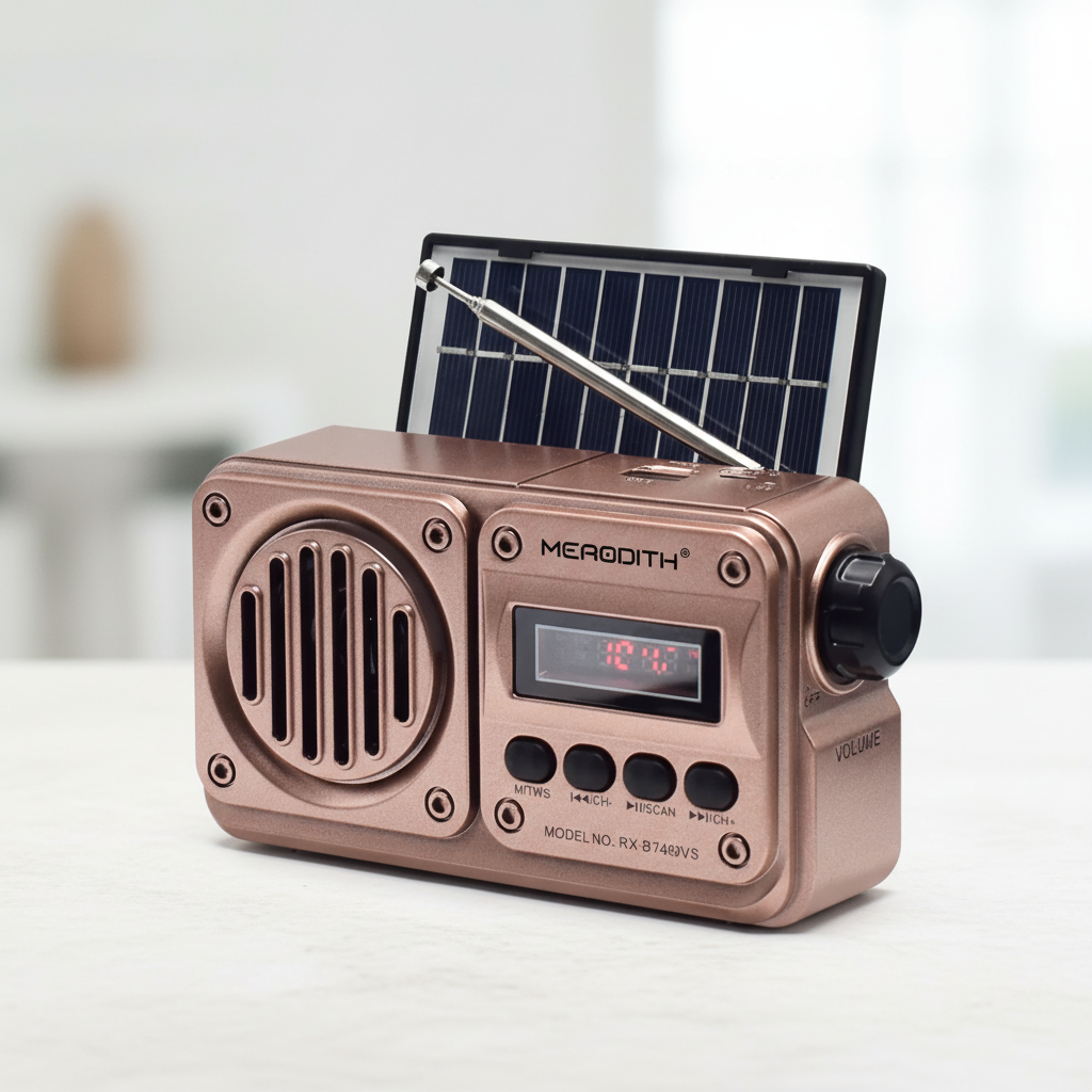 Radionex Tragbares Solarradio