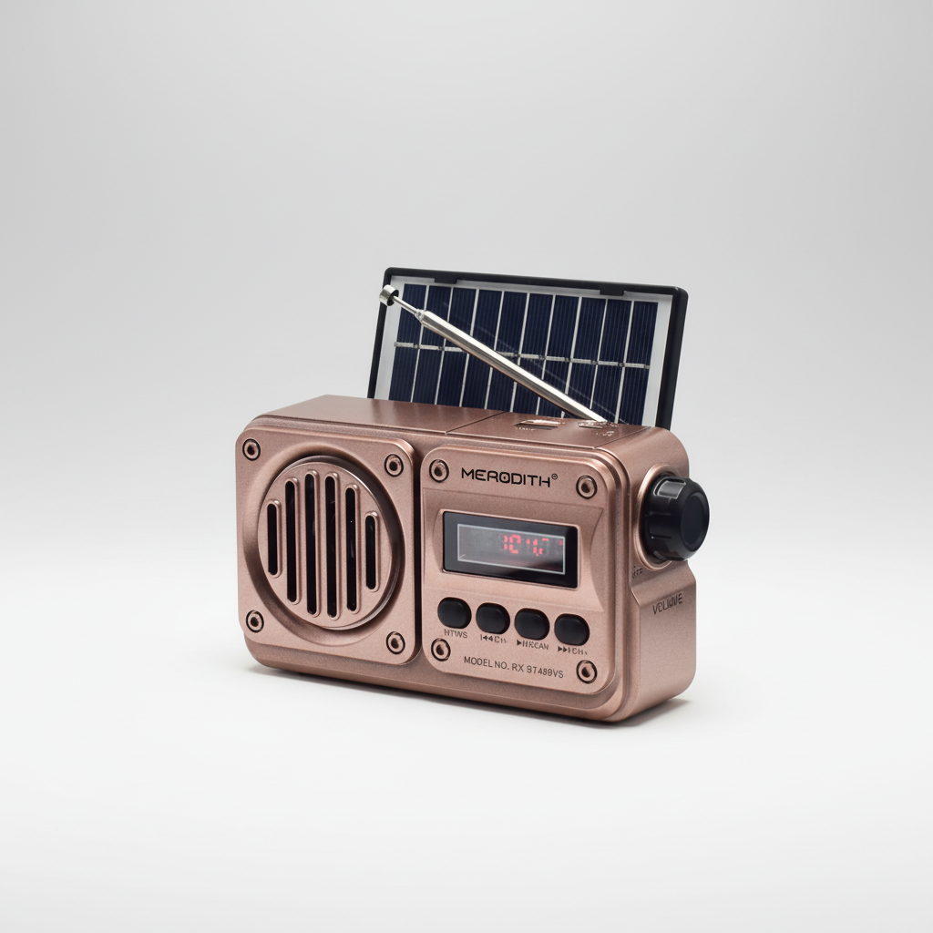 Radionex Tragbares Solarradio