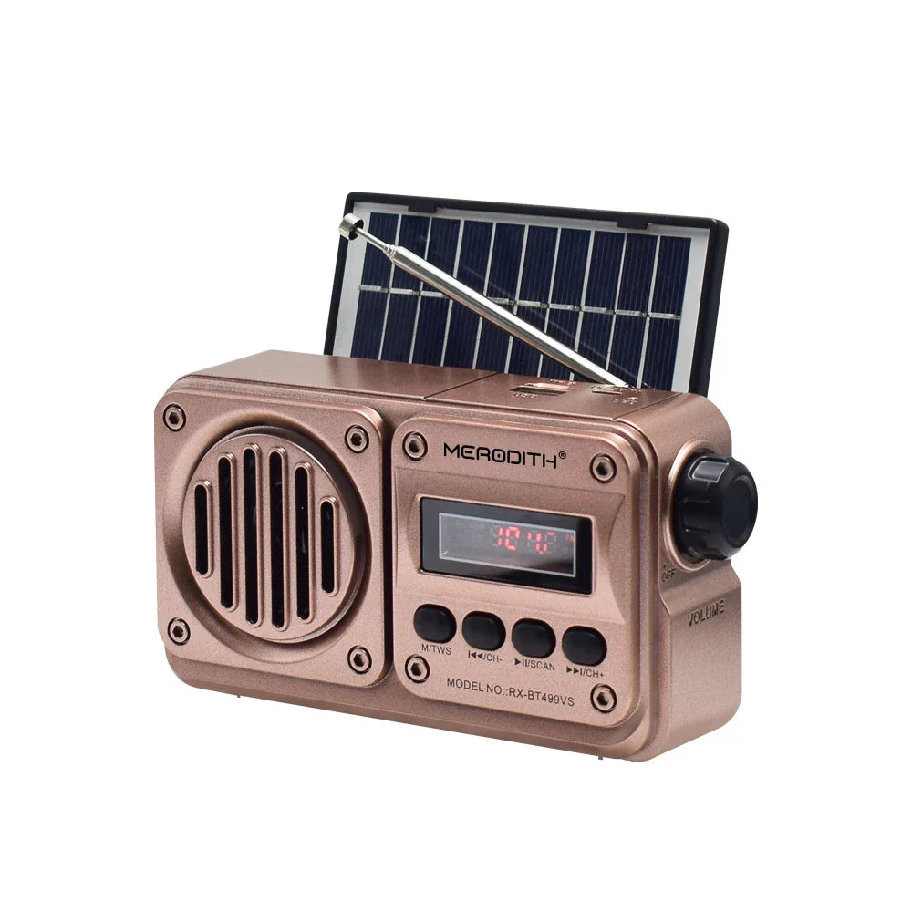 Radionex Tragbares Solarradio