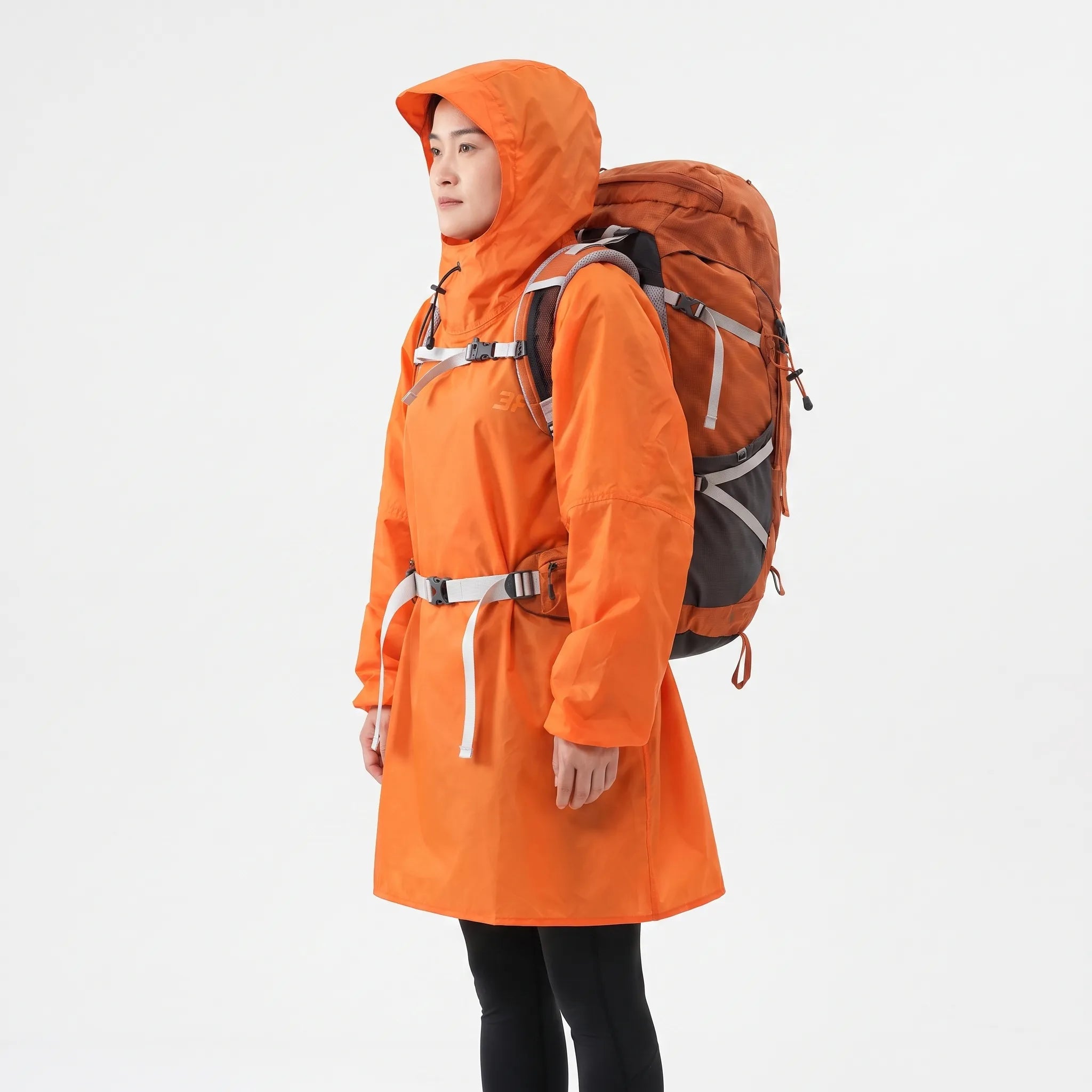 RainGuard Leichter Regenponcho Mit Ärmeln