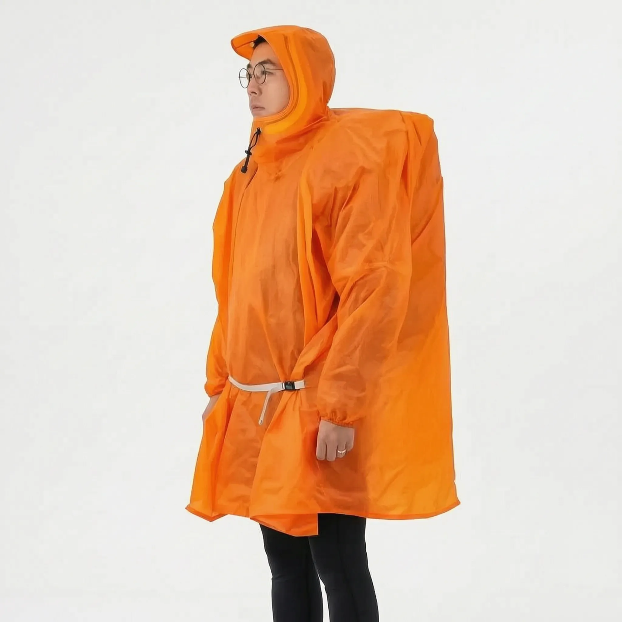 RainGuard Leichter Regenponcho Mit Ärmeln