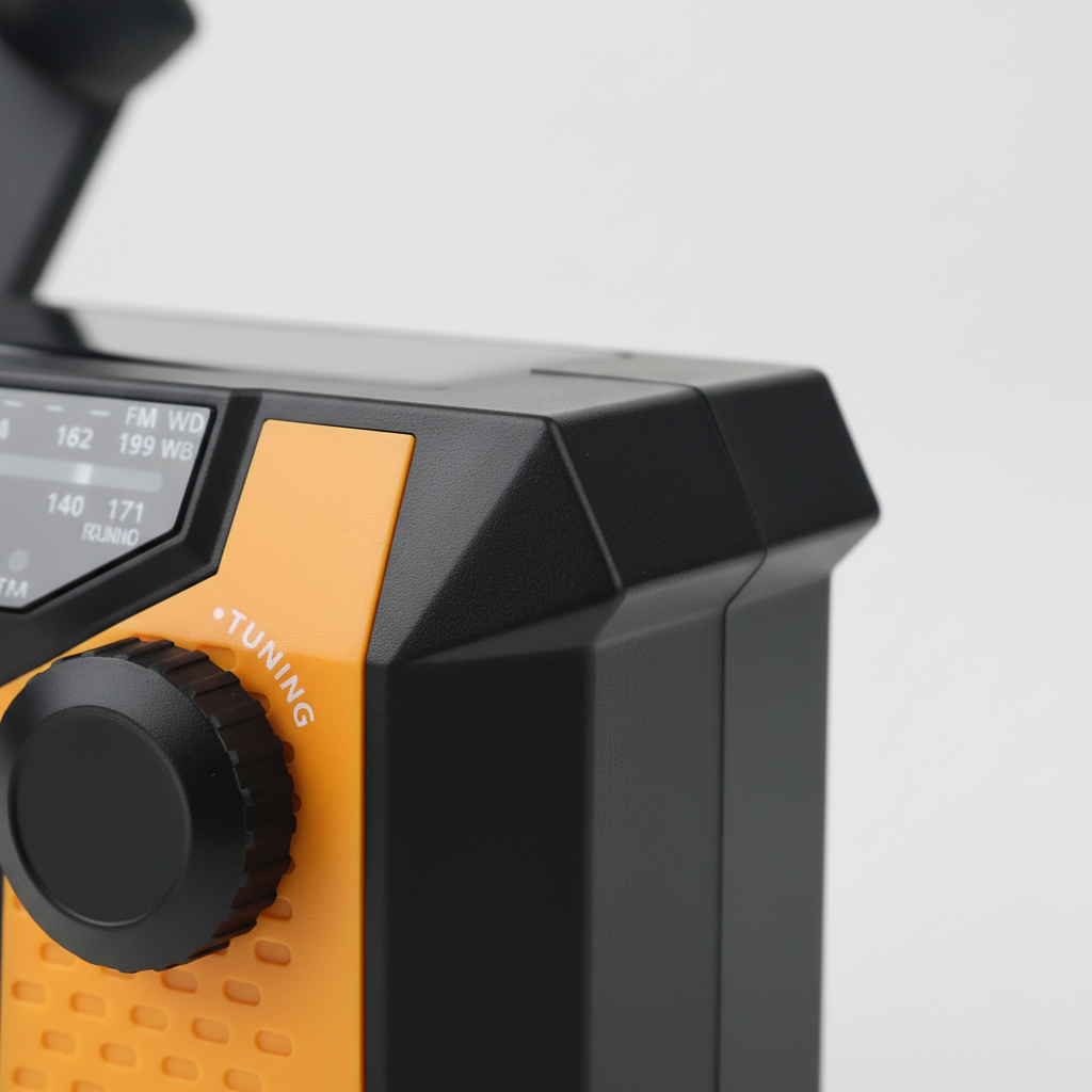 RescueLume Tragbares Kurbelradio