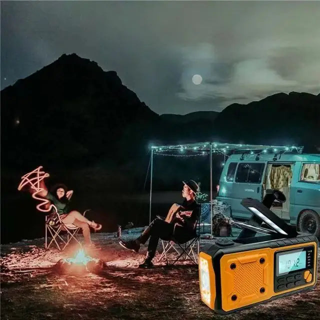 RescueVolt Handkurbel-Notfallradio