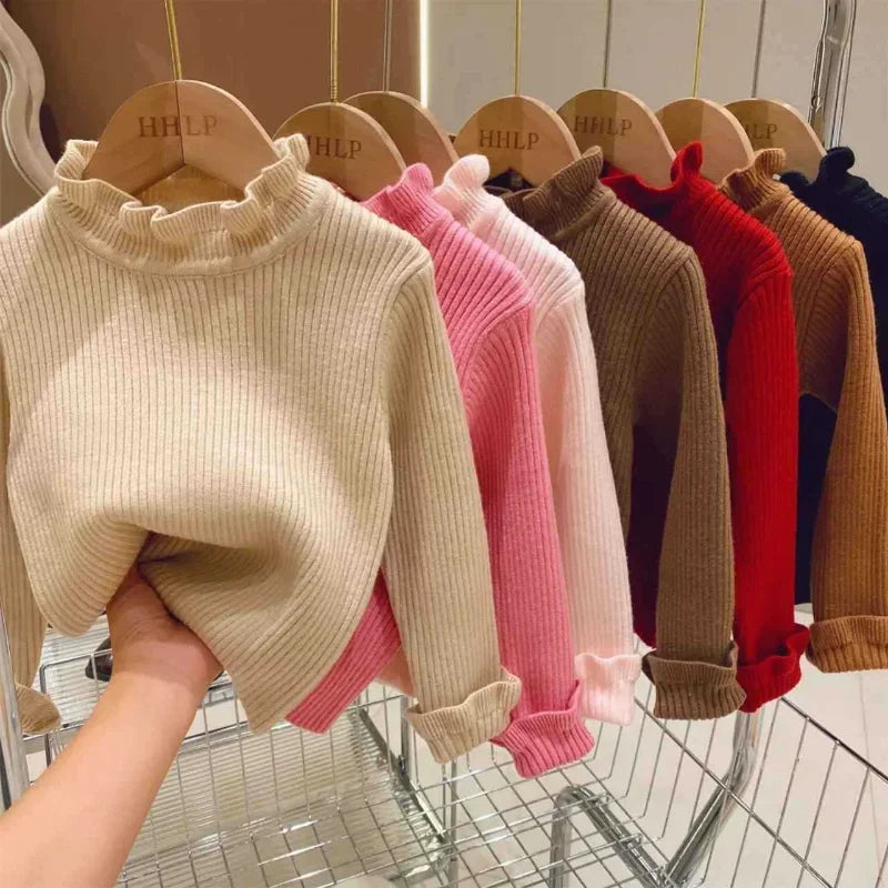 Gerippter Strickpullover