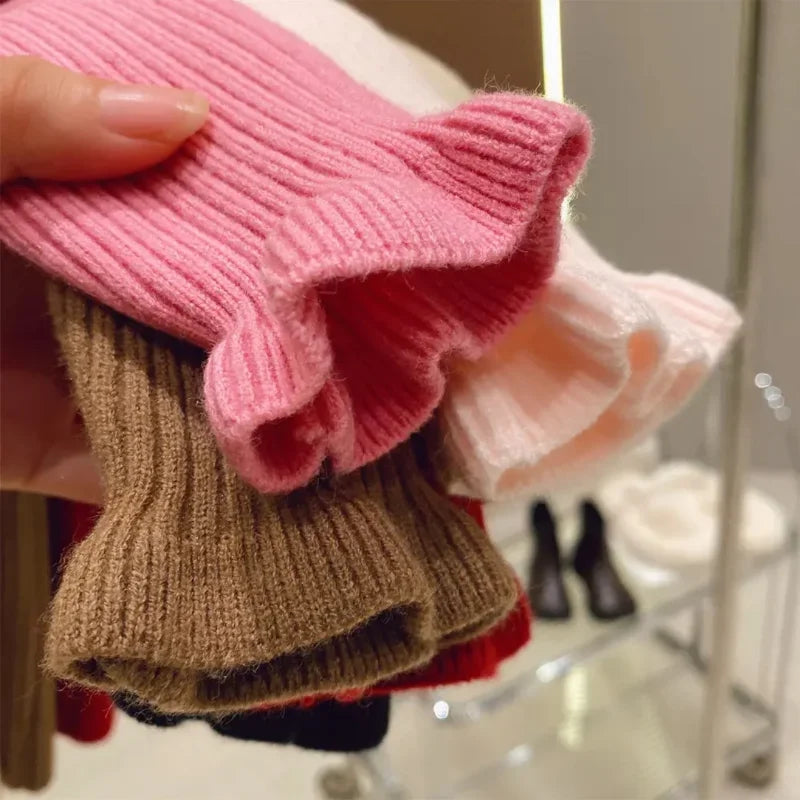 Gerippter Strickpullover