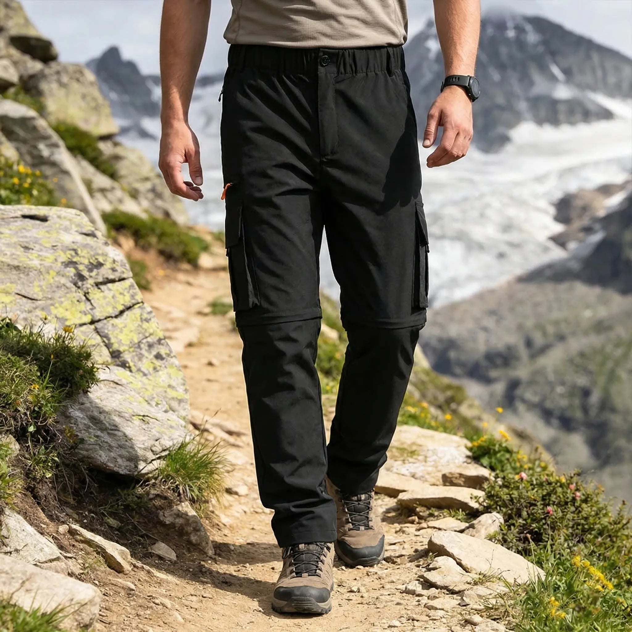 Ridgewear Konvertible Cargo-Hose mit mehreren Taschen