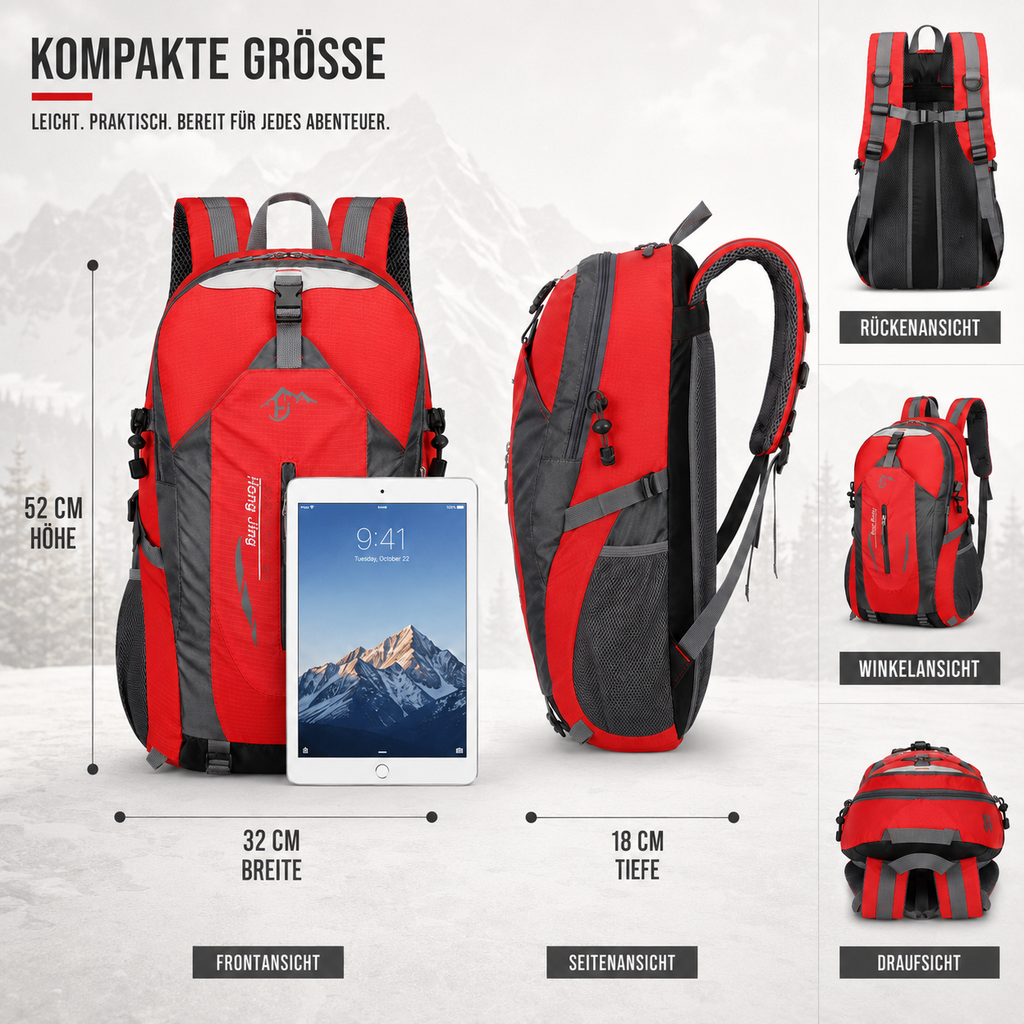 Roamvex Leichter Mehrzweck-Outdoor-Rucksack