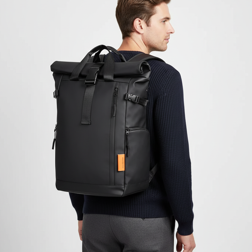 Rolltop-Laptop-Rucksack