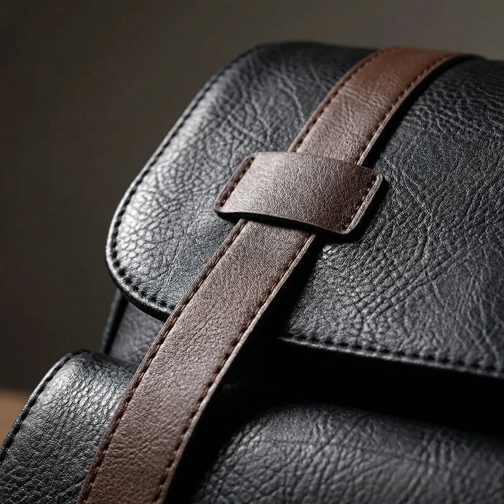 Rovlack Großer Rucksack mit Schnallenverschluss