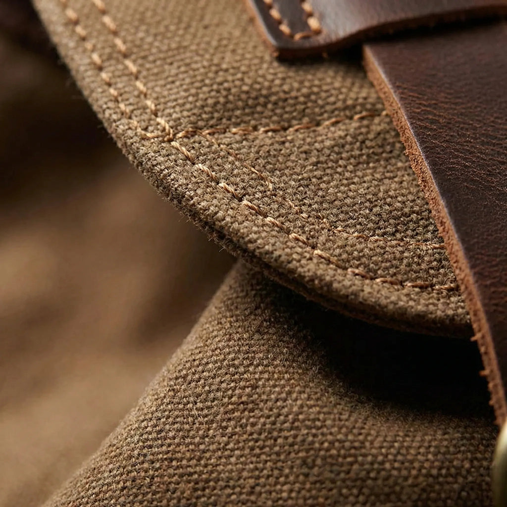 Rovwick Vintage-Stil Kordelzug-Rucksack
