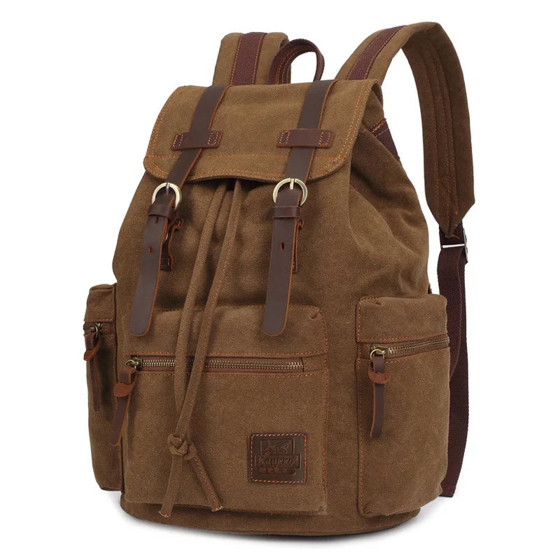 Rovwick Vintage-Stil Kordelzug-Rucksack