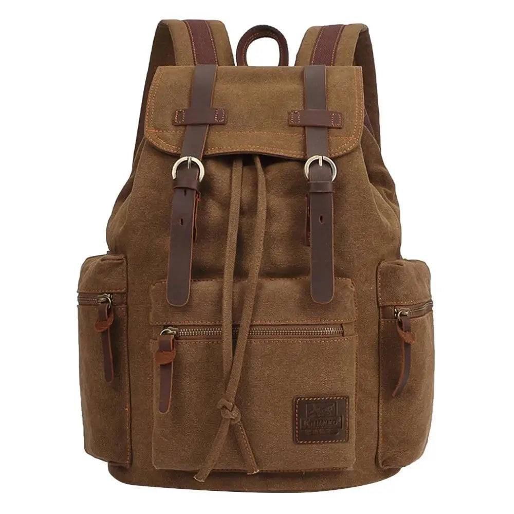 Rovwick Vintage-Stil Kordelzug-Rucksack