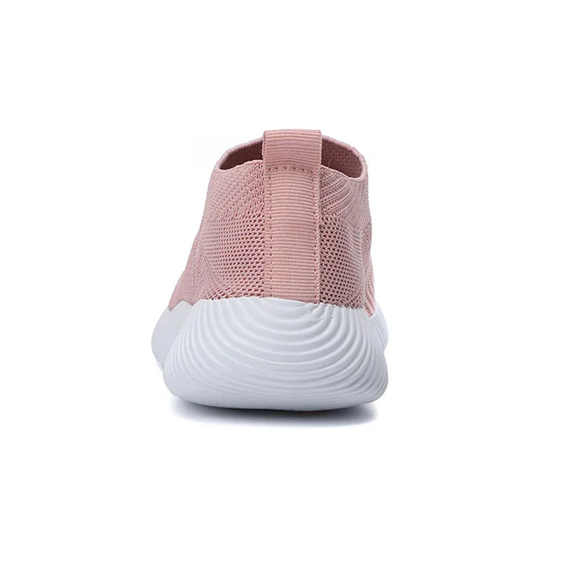 Slipova Slip-On Socken-Stil Walkingschuh