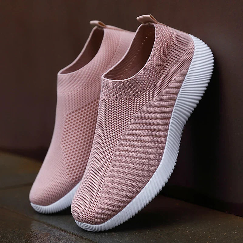 Slipova Slip-On Socken-Stil Walkingschuh