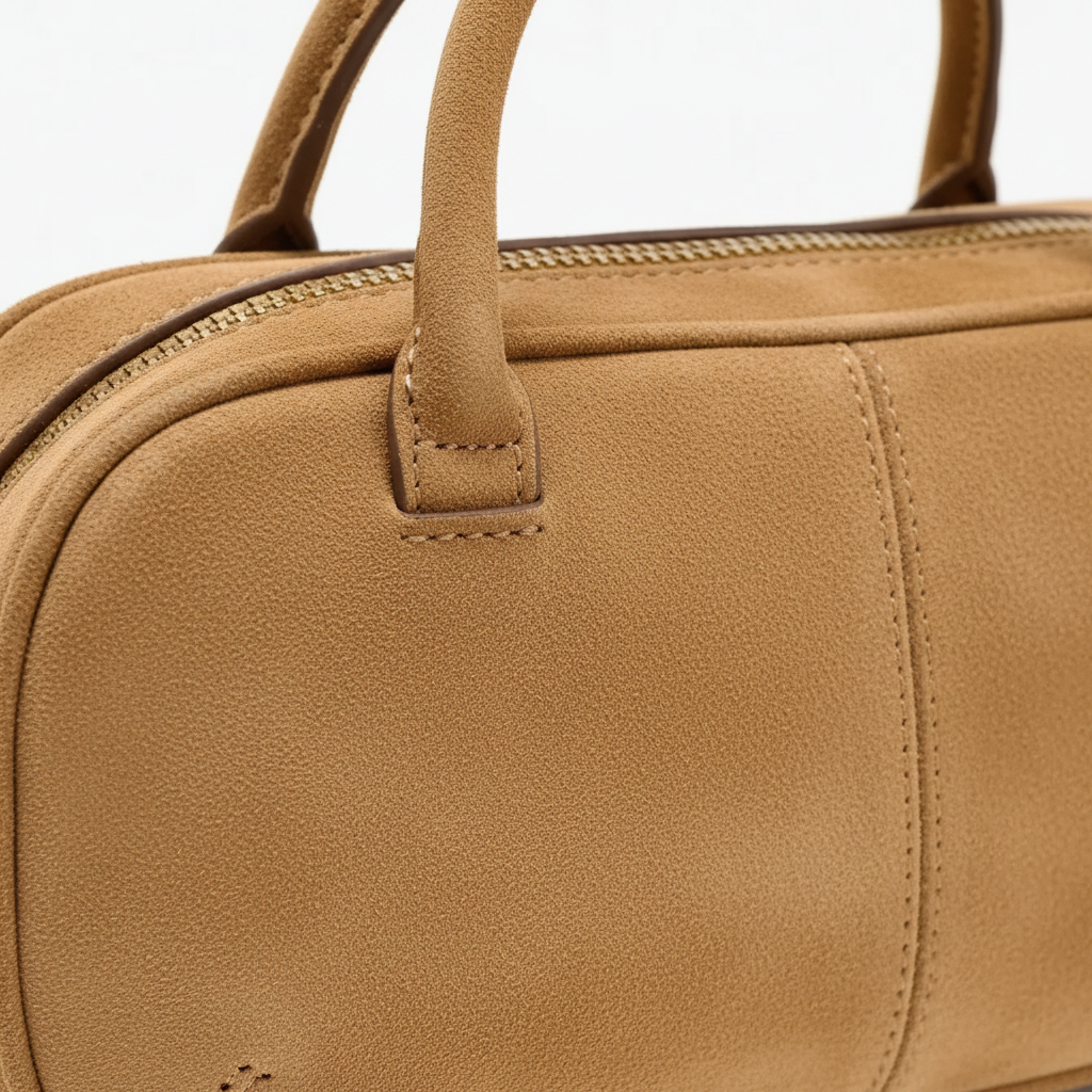 Kleine Boston-Tasche mit doppeltem Tragegriff