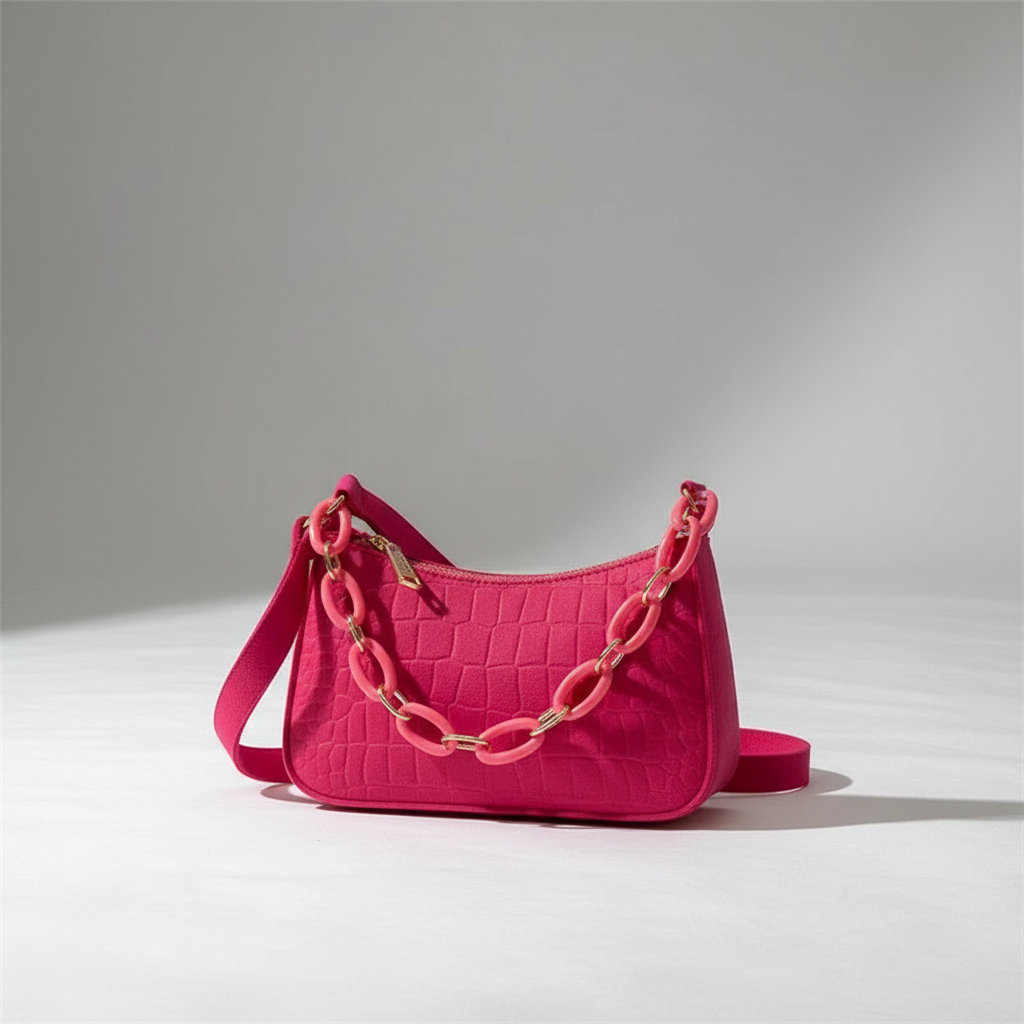 Kleine Filz-Sichel-Tote-Tasche