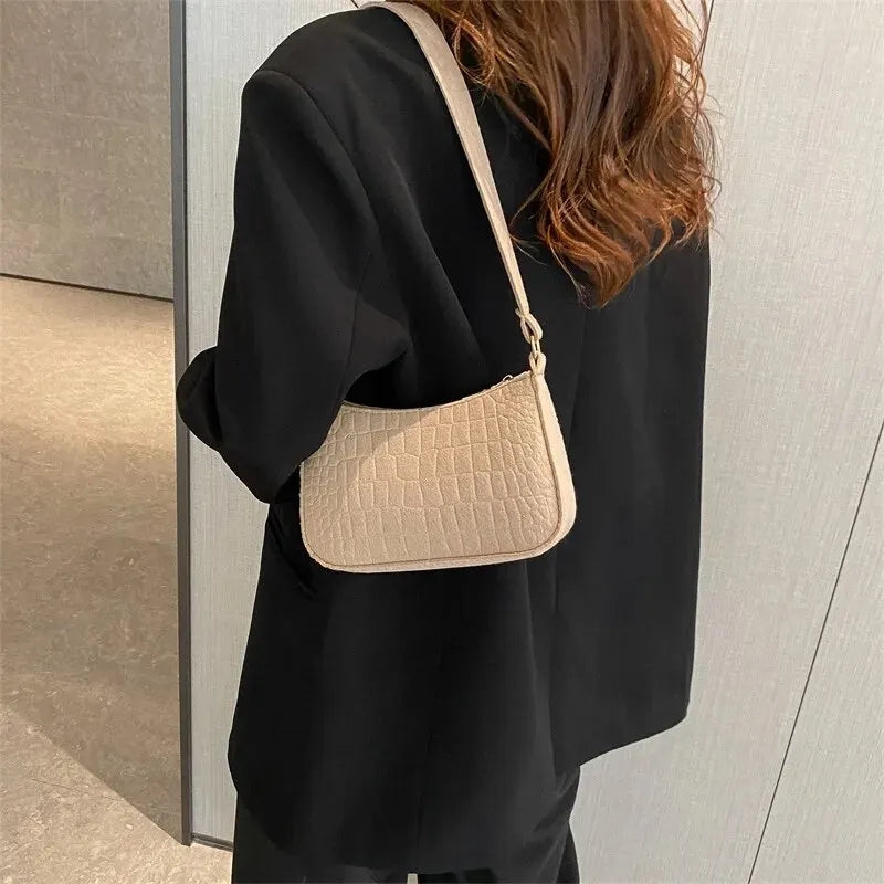 Kleine Filz-Sichel-Tote-Tasche