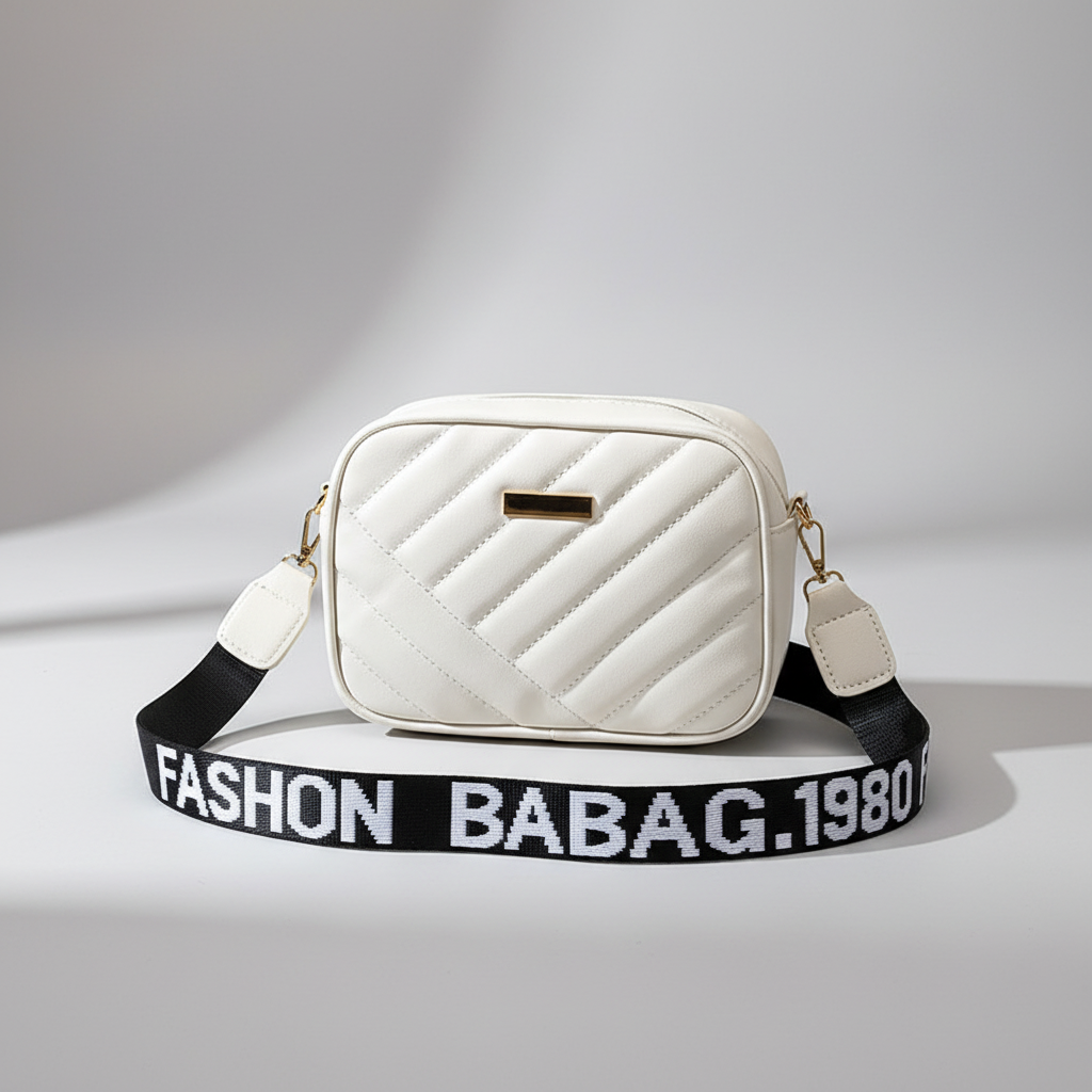 Kleine gesteppte Crossbody-Tasche