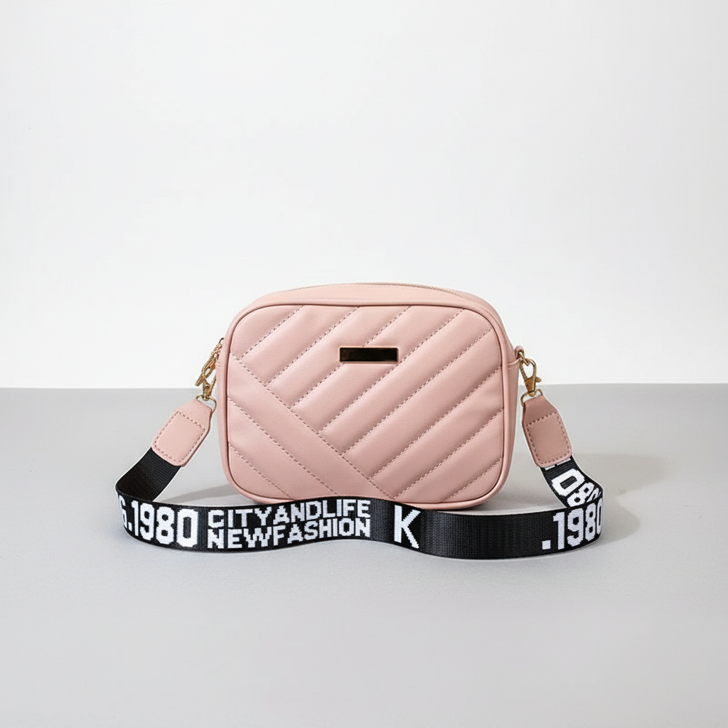 Kleine gesteppte Crossbody-Tasche