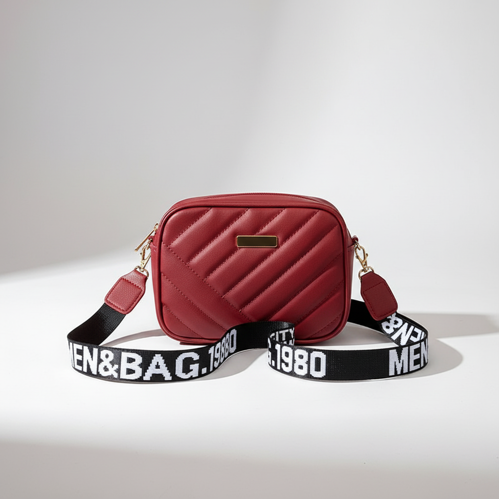 Kleine gesteppte Crossbody-Tasche