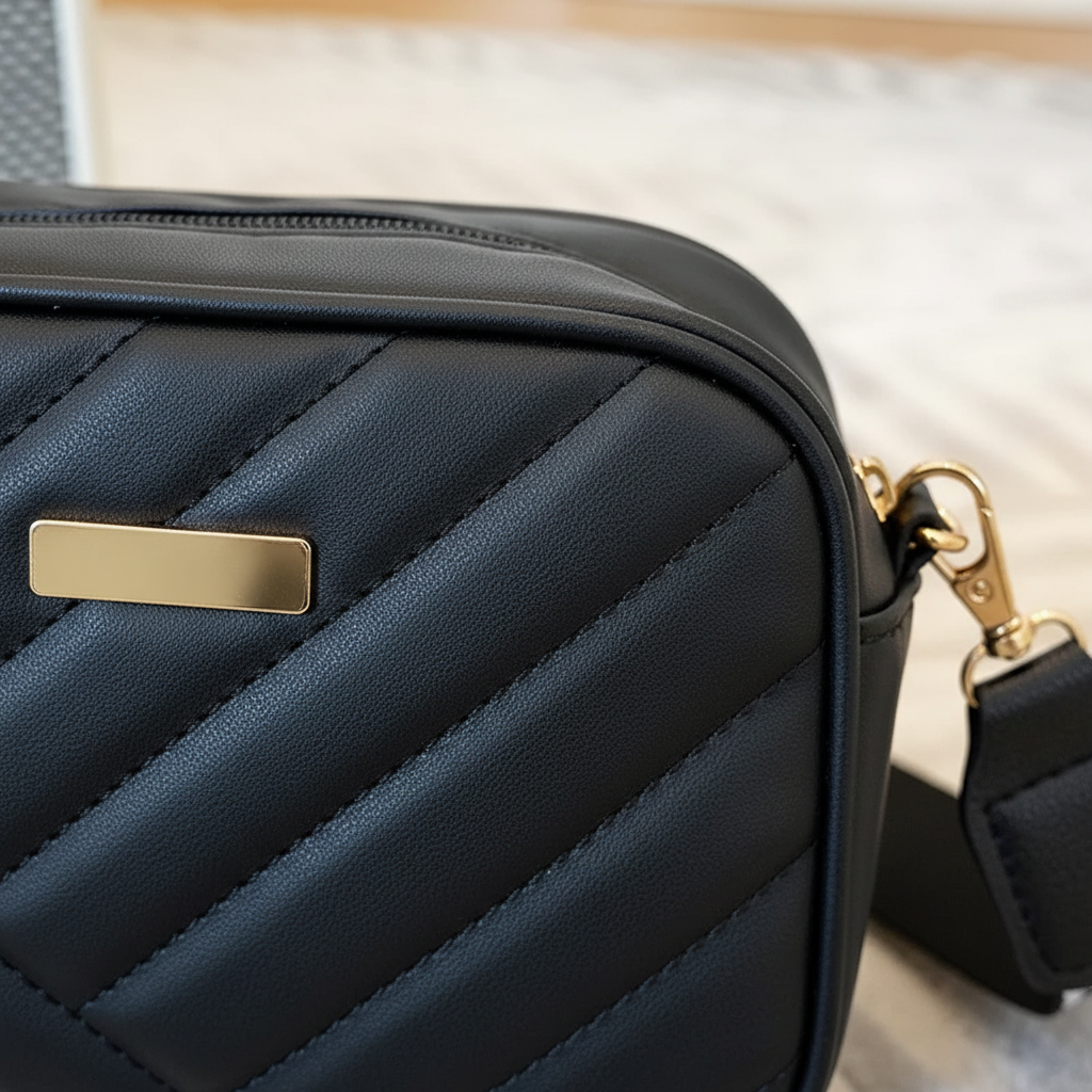 Kleine gesteppte Crossbody-Tasche