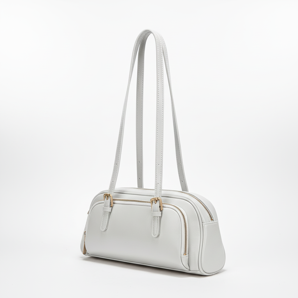 Weiche Schultertasche aus Echtleder