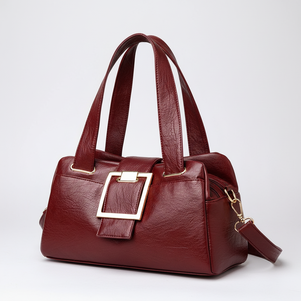 Weiche Mikrofaser-Satchel-Tasche