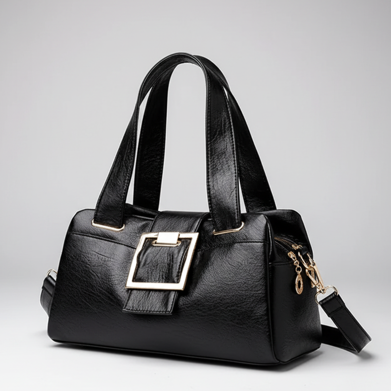 Weiche Mikrofaser-Satchel-Tasche