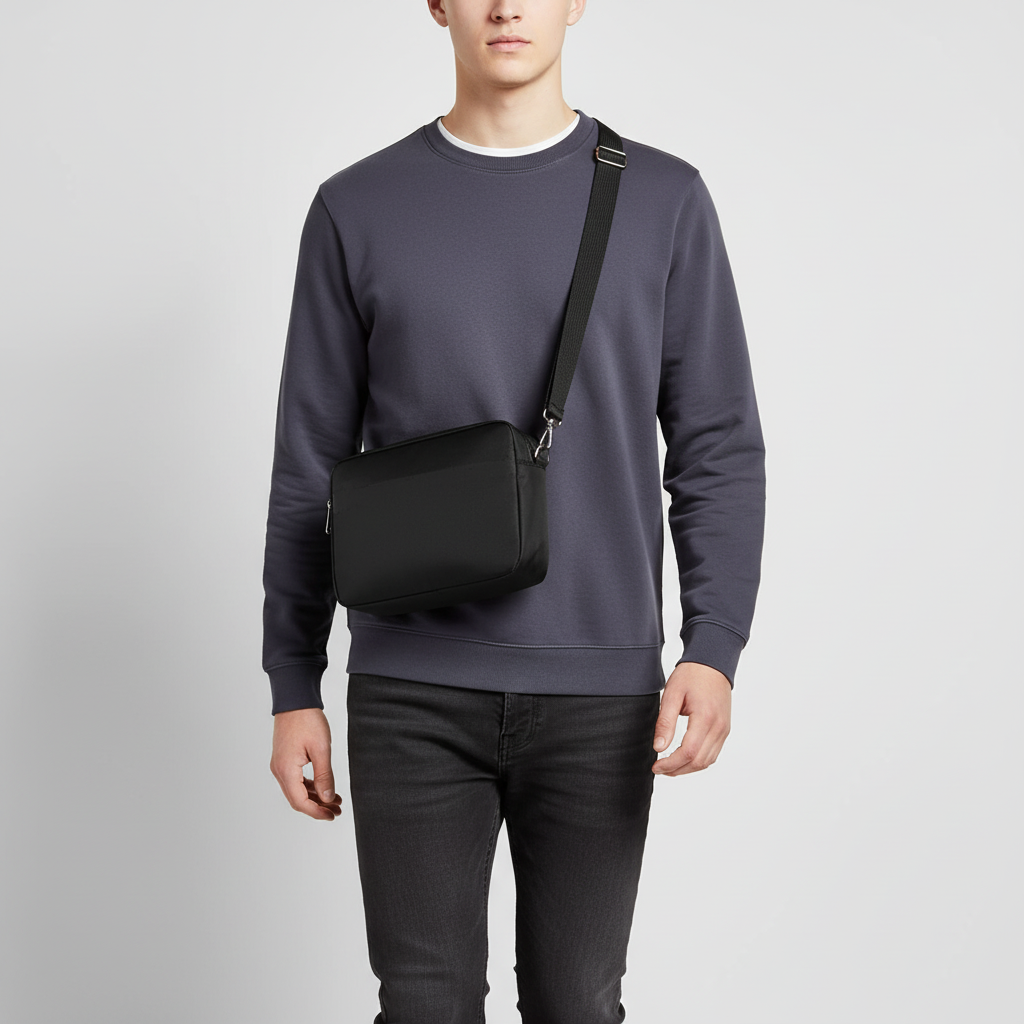 Weiche Crossbody-Tasche