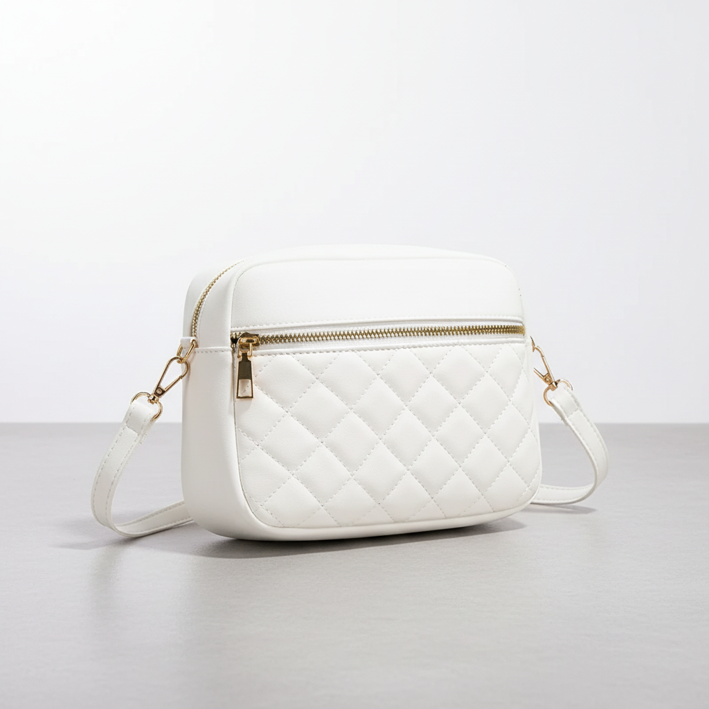 Weiche Crossbody-Tasche aus Spaltleder