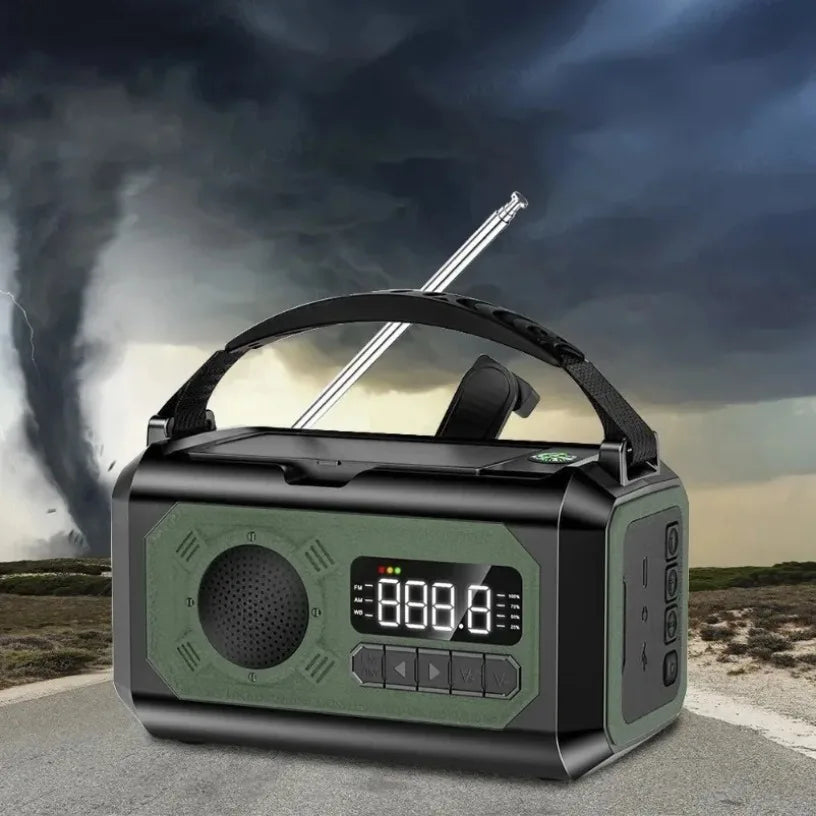 Solaryx Tragbares Notfallradio