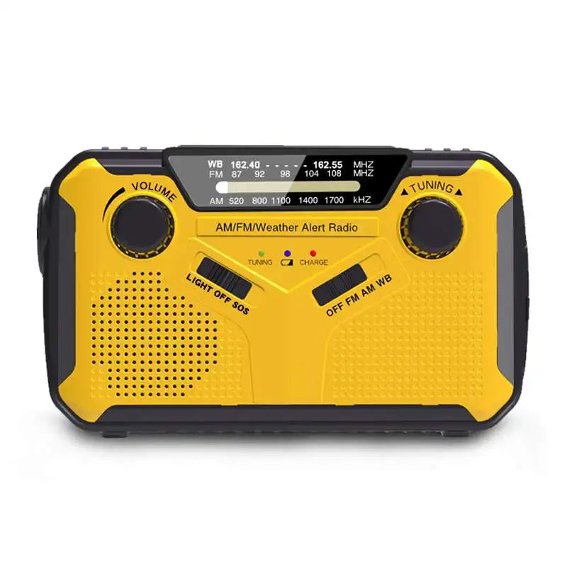 Solifone Tragbares Kurbel-Solarradio