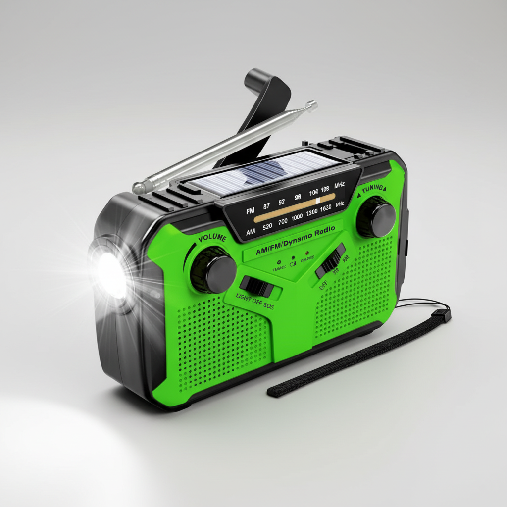 Solivox Handkurbel-Notfallradio