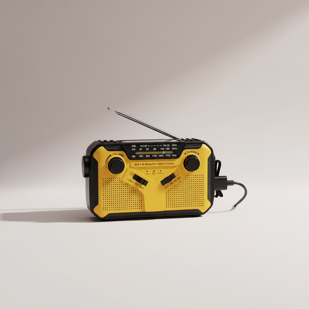 Solivox Handkurbel-Notfallradio