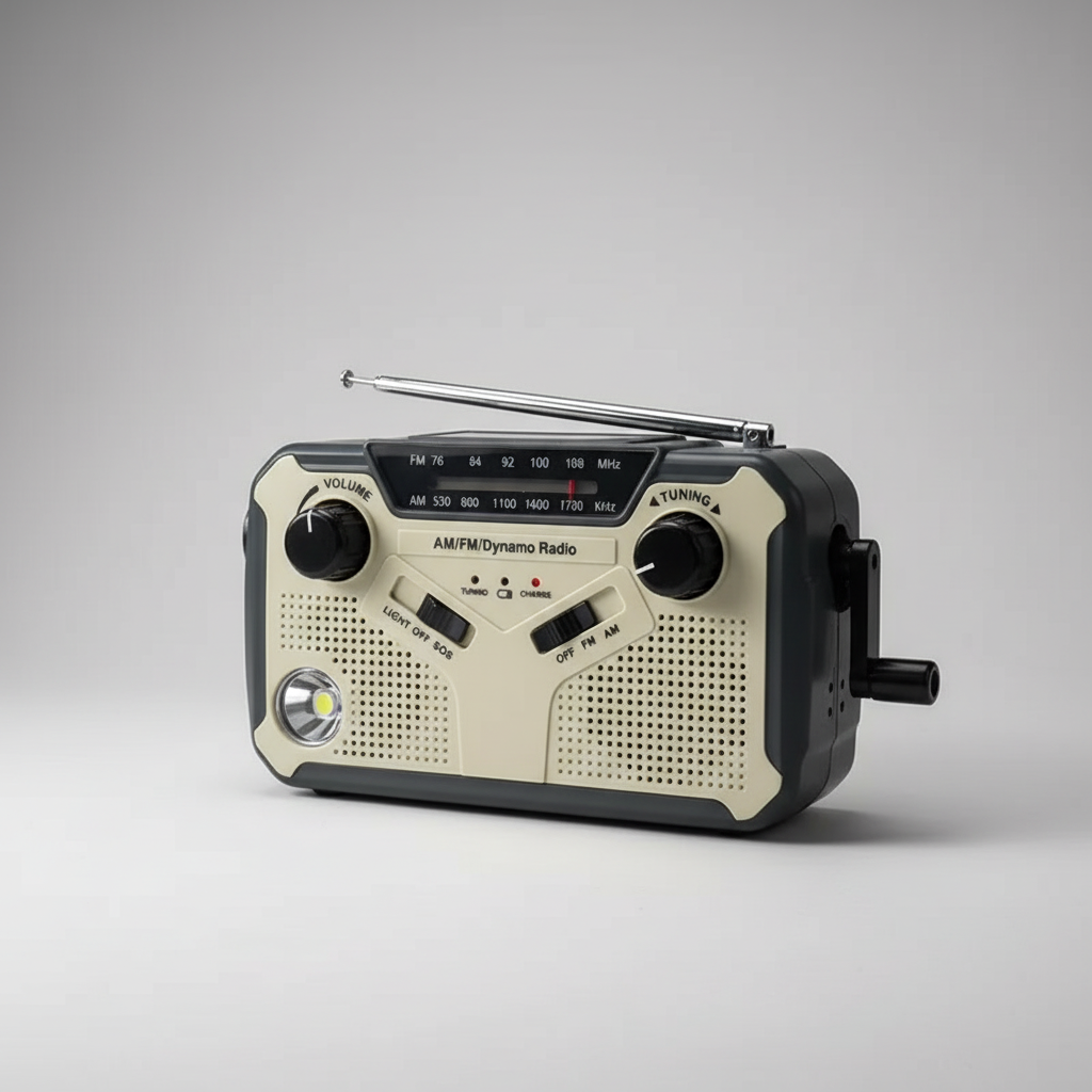 Solivox Handkurbel-Notfallradio