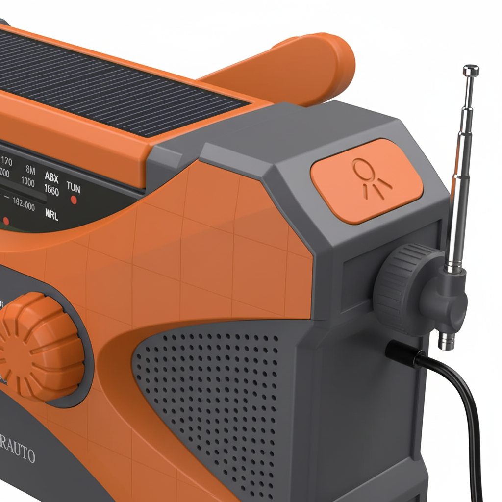 Solivox Solar-Kurbel-Notfallradio