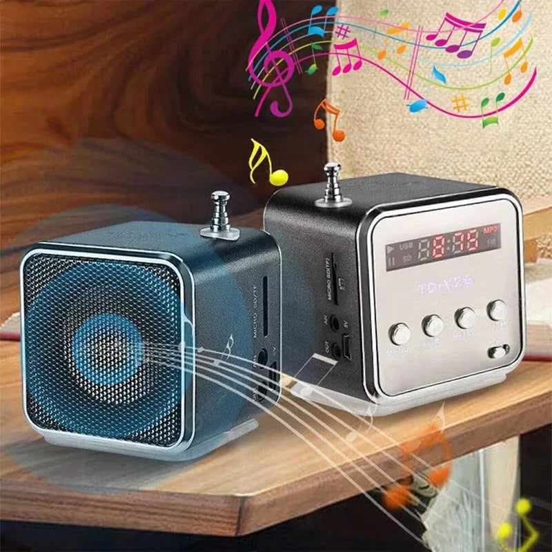 SoniqueCube Tragbarer wiederaufladbarer Mini-Lautsprecher