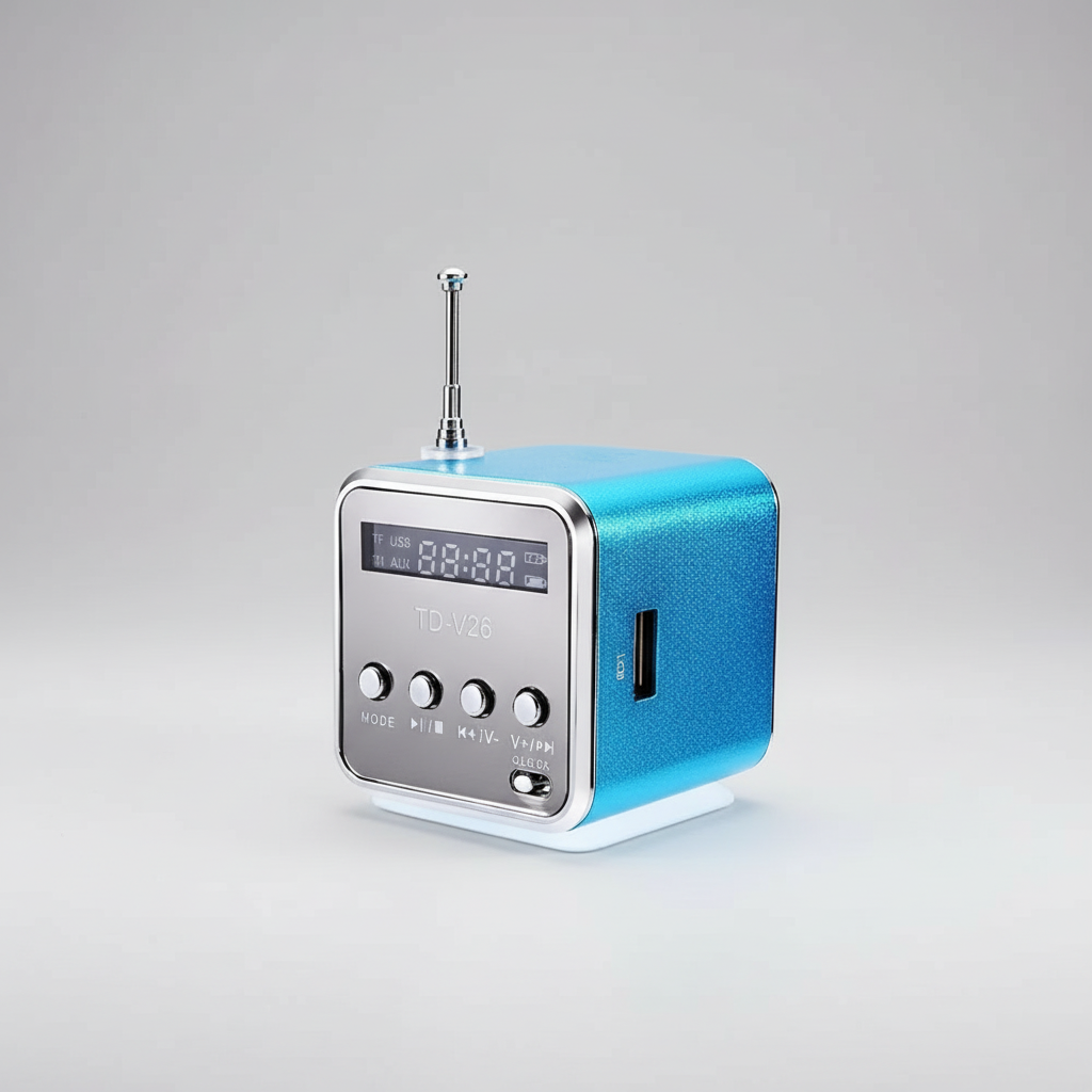 SoniqueCube Tragbarer wiederaufladbarer Mini-Lautsprecher